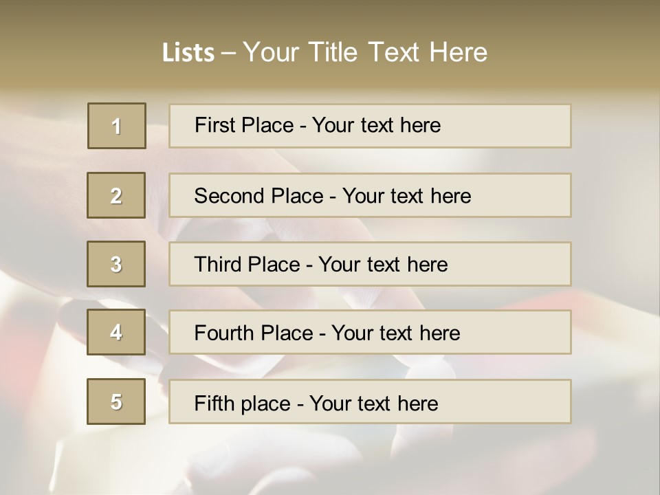 Medium Global Human PowerPoint Template