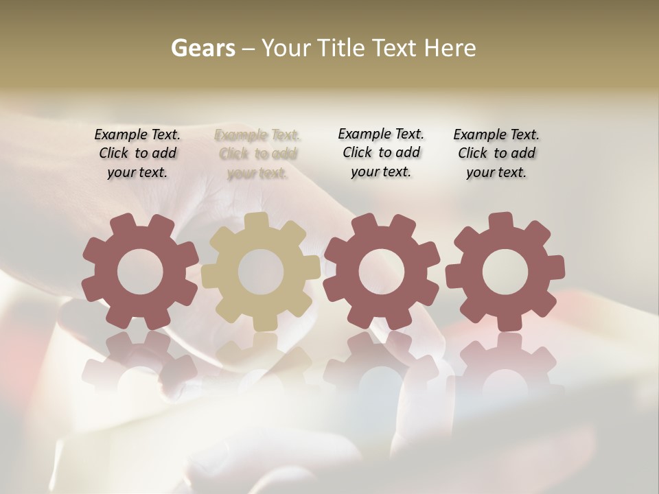 Medium Global Human PowerPoint Template