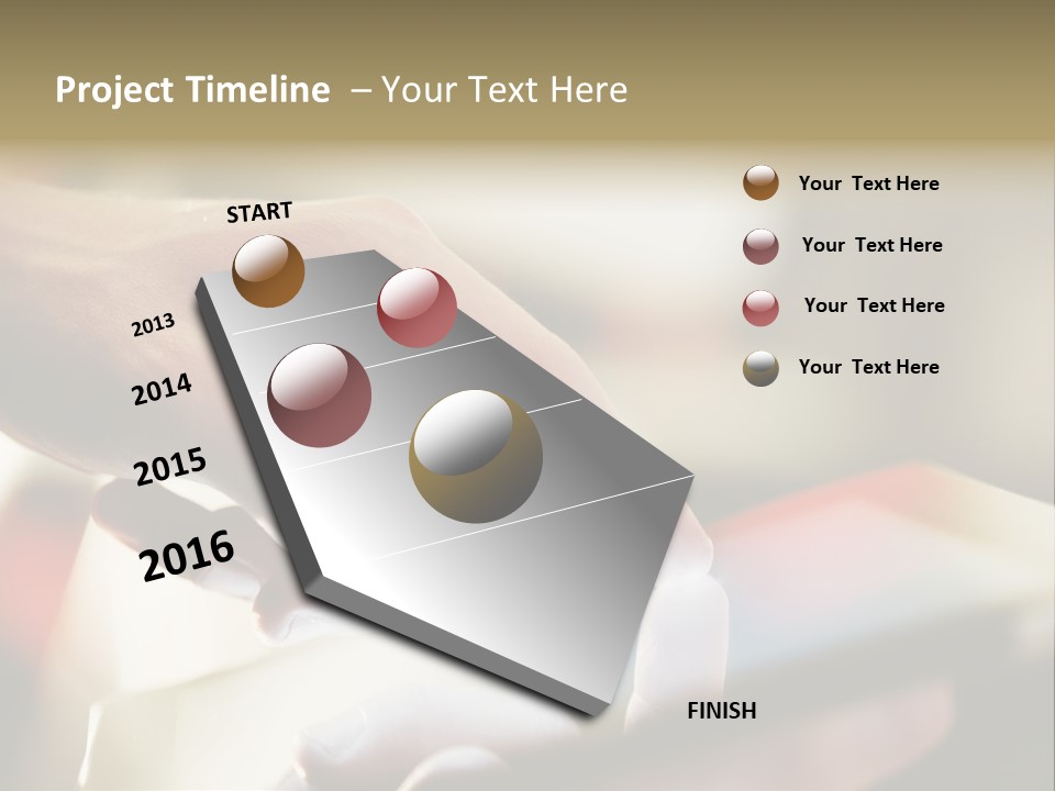 Medium Global Human PowerPoint Template