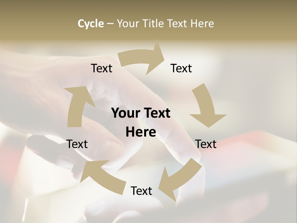 Medium Global Human PowerPoint Template