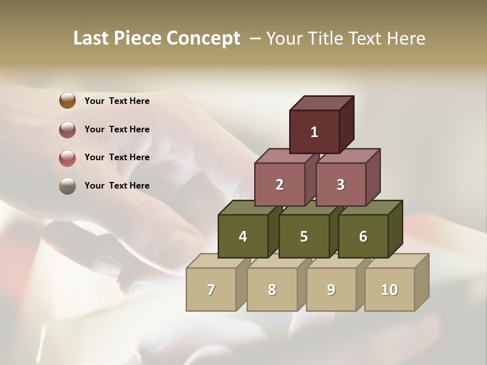Medium Global Human PowerPoint Template