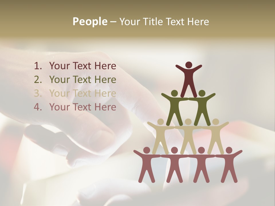 Medium Global Human PowerPoint Template