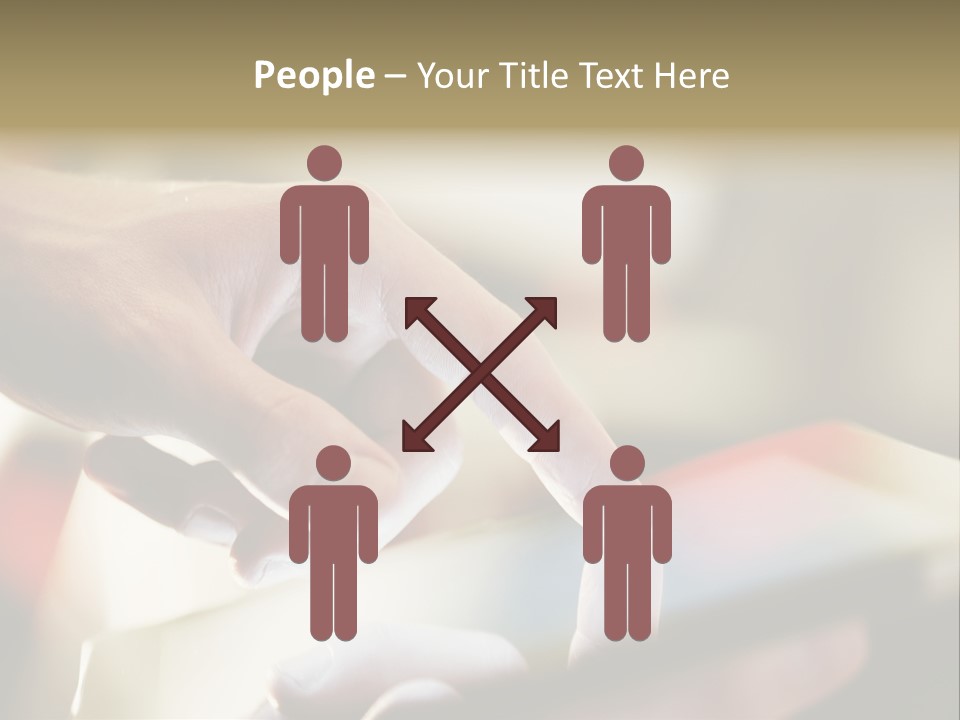 Medium Global Human PowerPoint Template