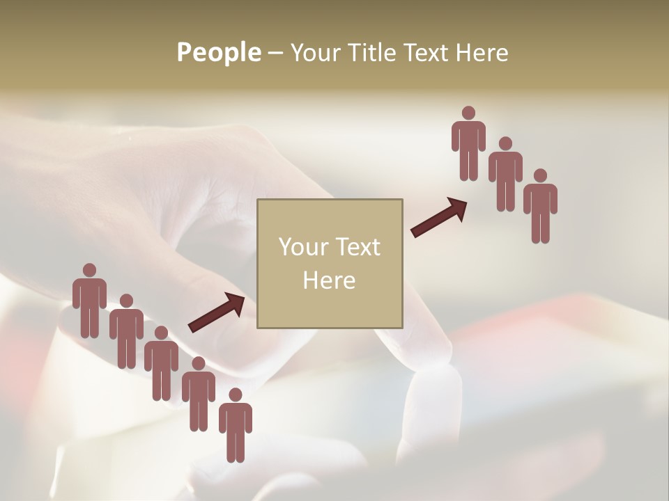 Medium Global Human PowerPoint Template