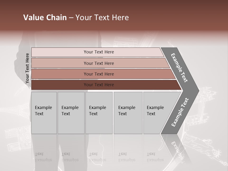 Earth Software Hand PowerPoint Template