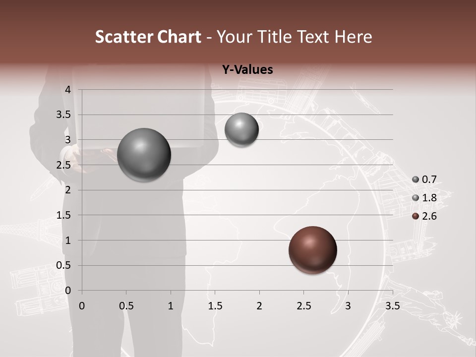 Earth Software Hand PowerPoint Template