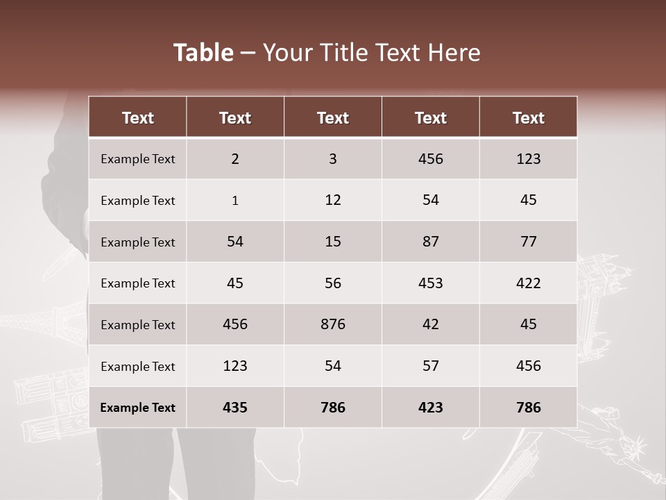 Earth Software Hand PowerPoint Template