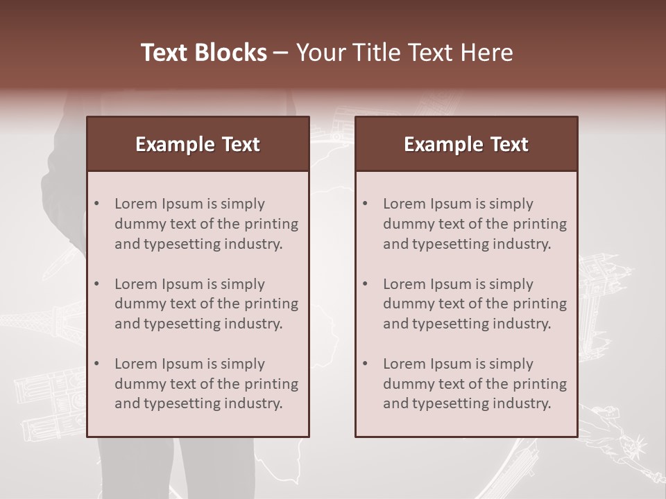 Earth Software Hand PowerPoint Template