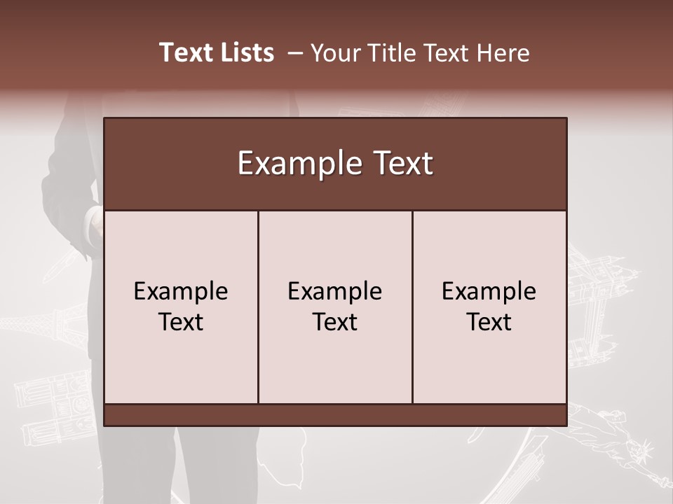 Earth Software Hand PowerPoint Template