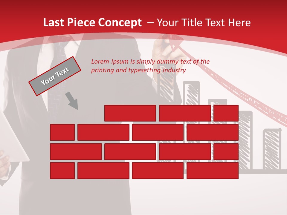 Shape Money Achievement PowerPoint Template