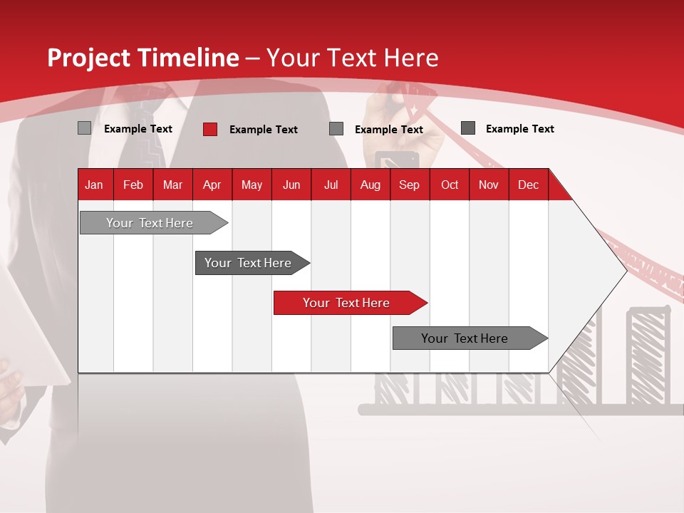 Shape Money Achievement PowerPoint Template