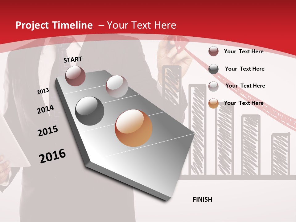 Shape Money Achievement PowerPoint Template