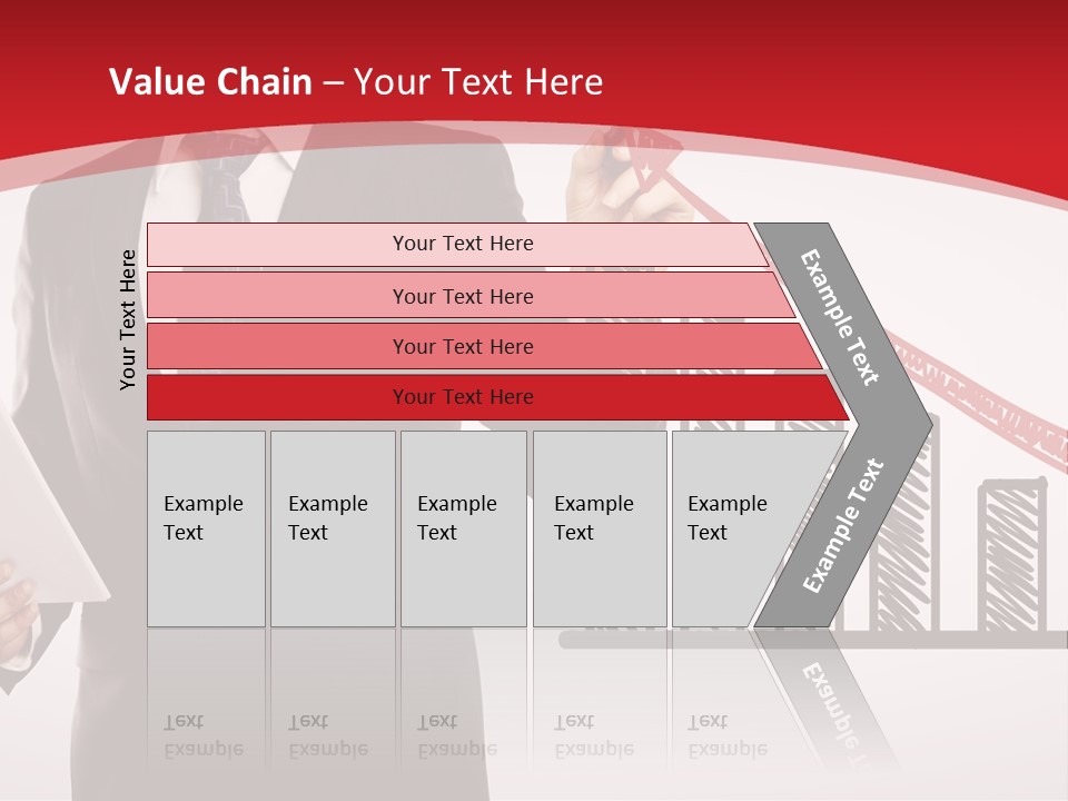Shape Money Achievement PowerPoint Template