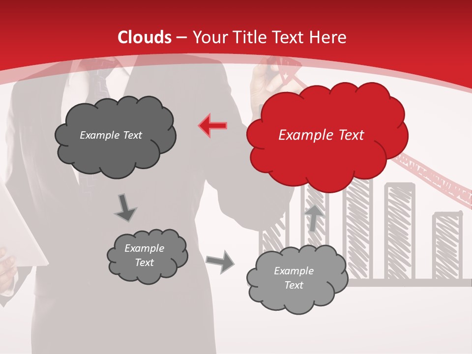 Shape Money Achievement PowerPoint Template