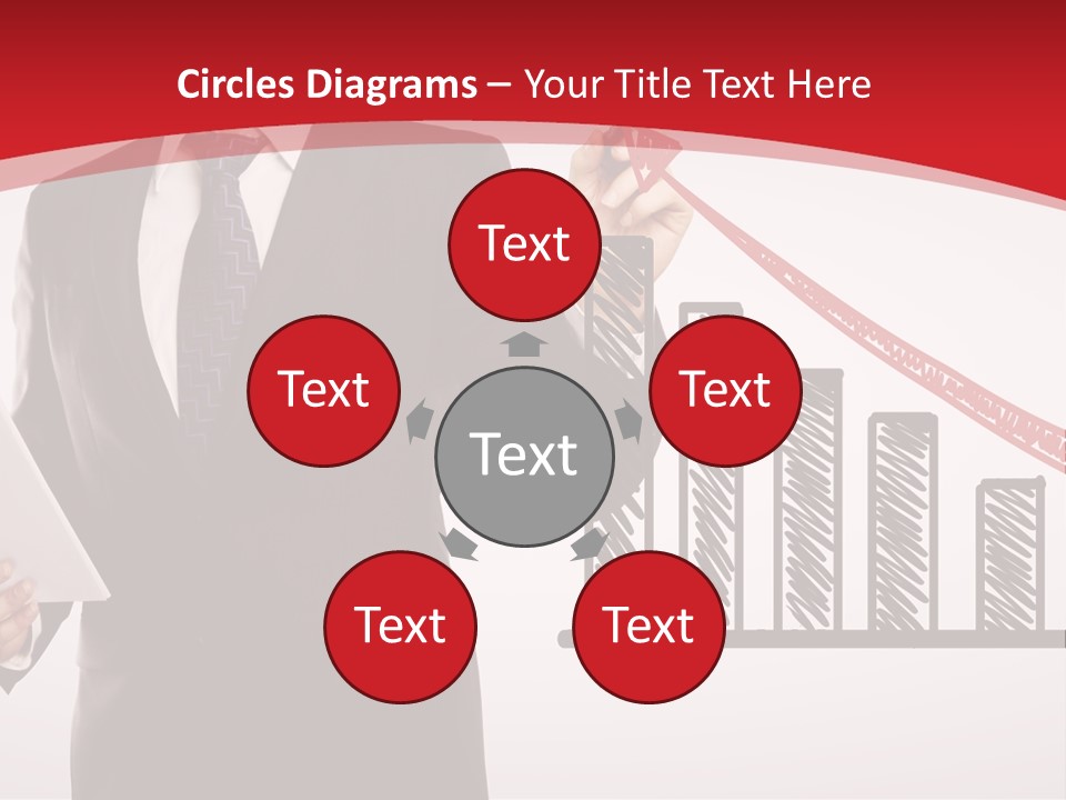 Shape Money Achievement PowerPoint Template