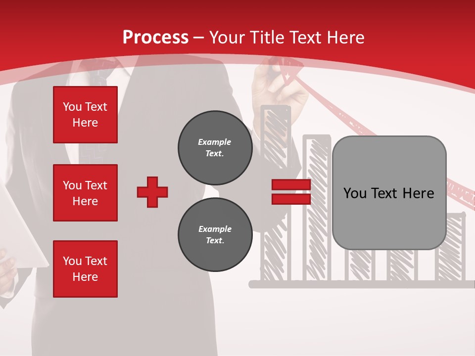 Shape Money Achievement PowerPoint Template
