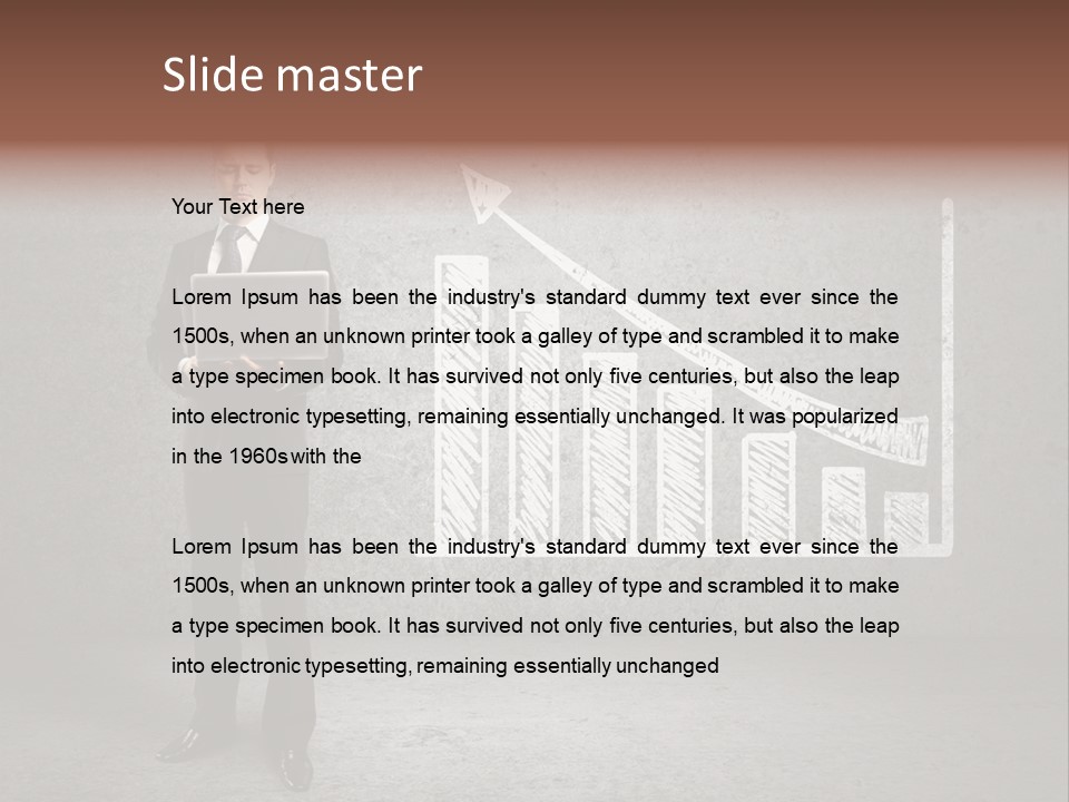 Progress Concept Room PowerPoint Template