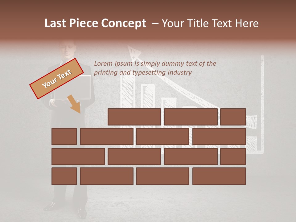 Progress Concept Room PowerPoint Template