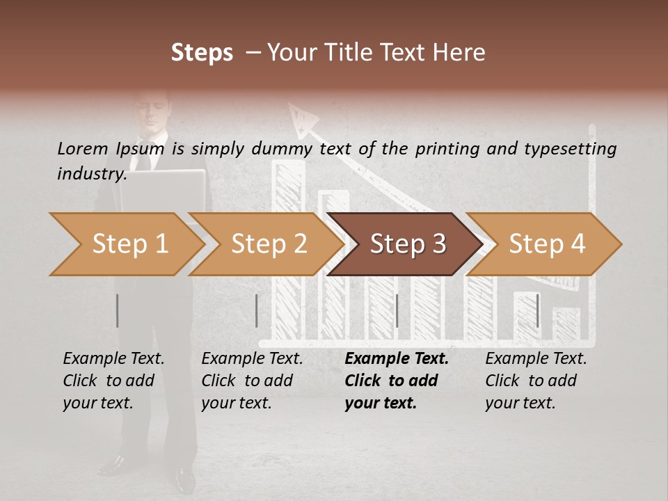 Progress Concept Room PowerPoint Template