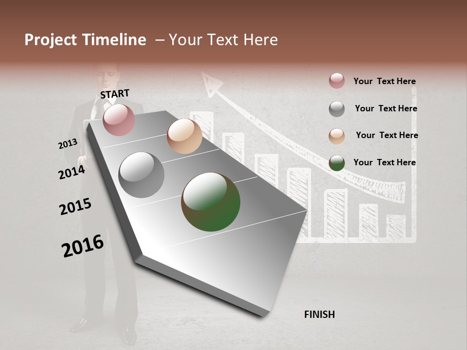 Progress Concept Room PowerPoint Template