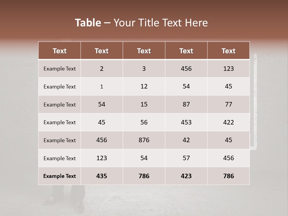 Progress Concept Room PowerPoint Template