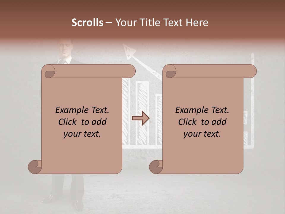 Progress Concept Room PowerPoint Template