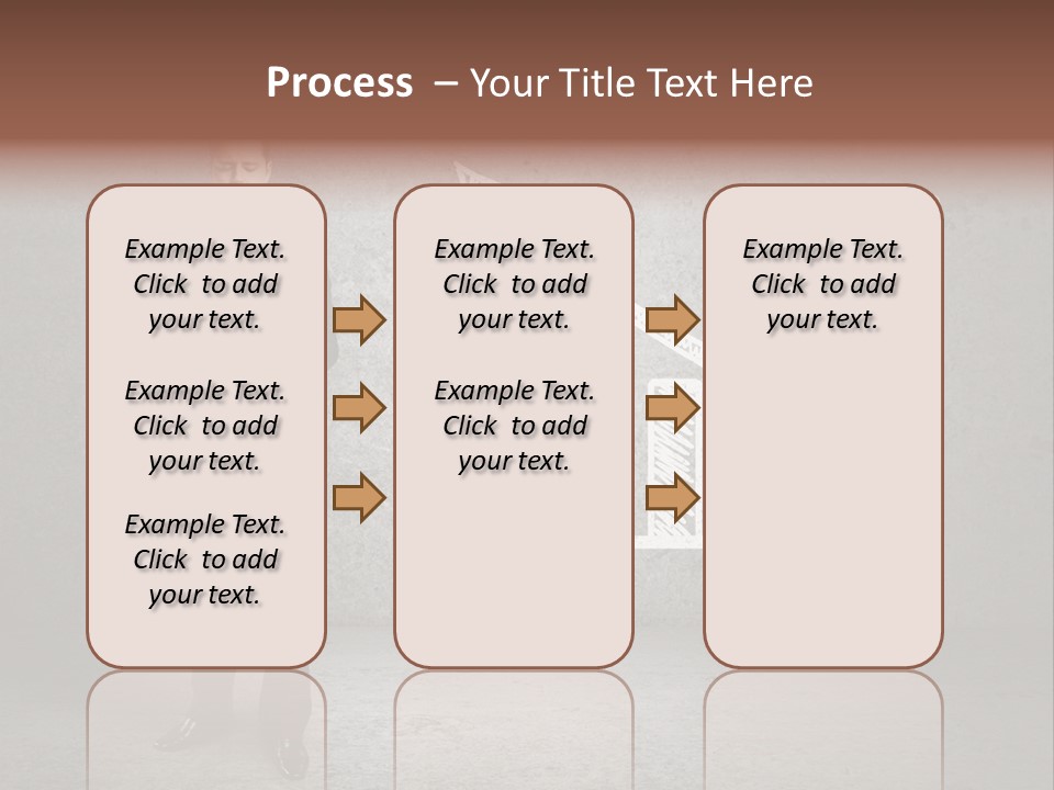 Progress Concept Room PowerPoint Template