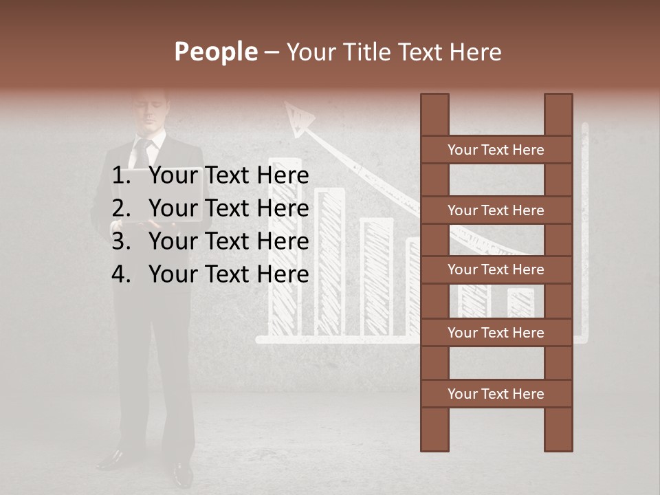 Progress Concept Room PowerPoint Template