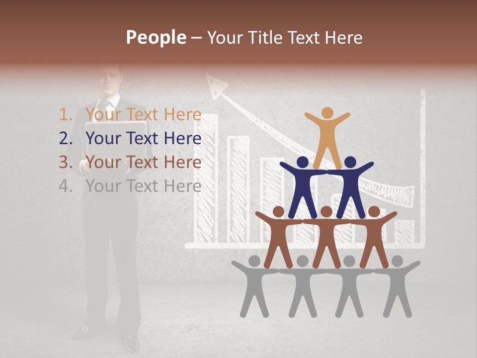 Progress Concept Room PowerPoint Template