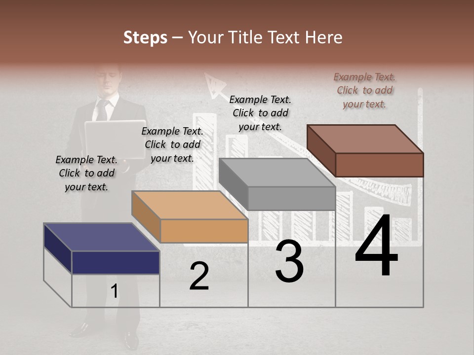 Progress Concept Room PowerPoint Template