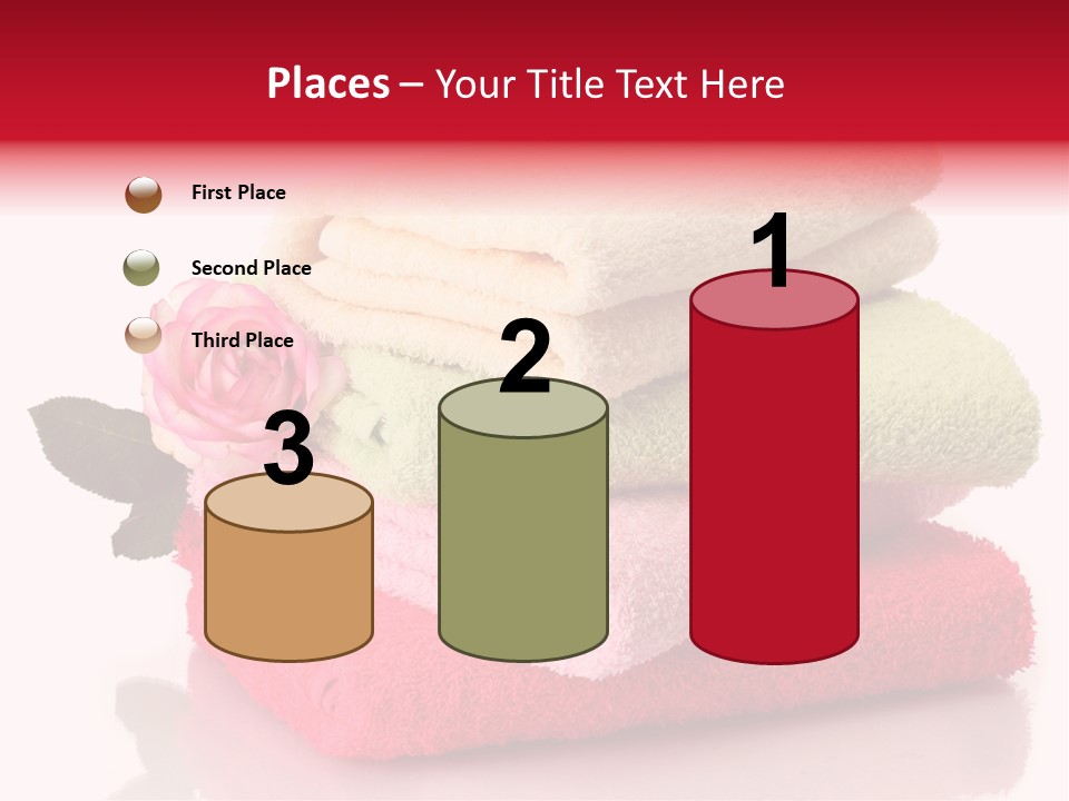 Towel Bath Care PowerPoint Template