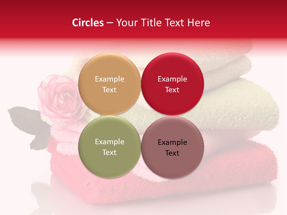 Towel Bath Care PowerPoint Template