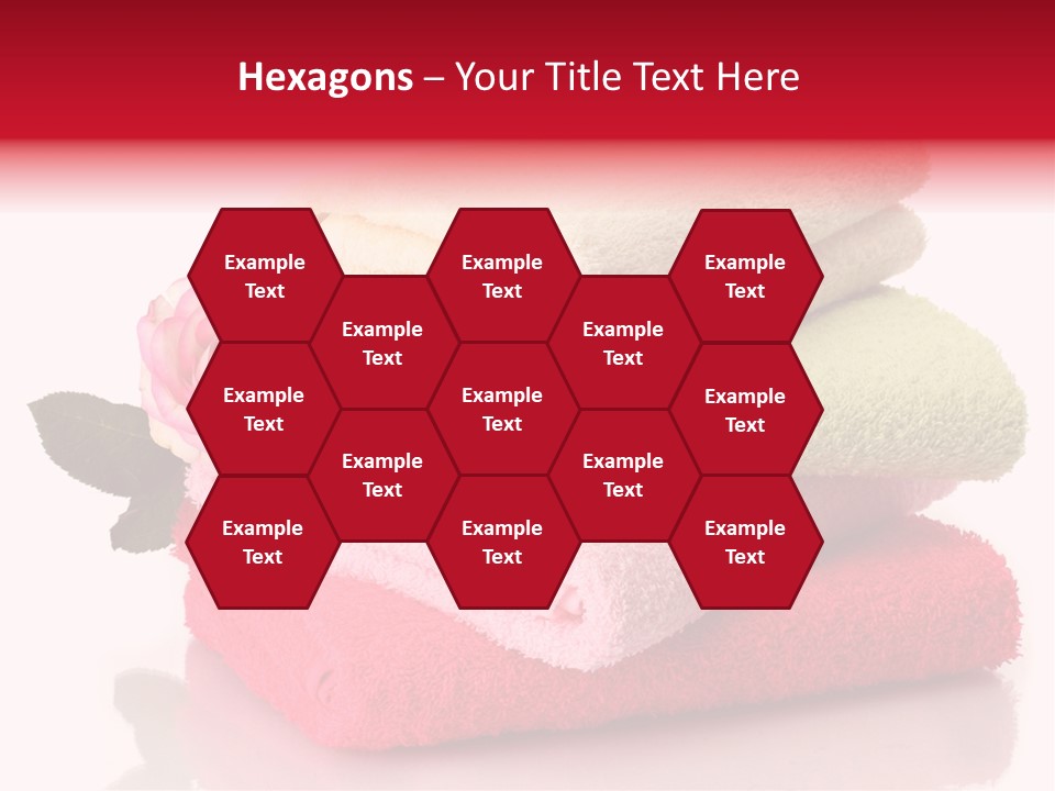 Towel Bath Care PowerPoint Template