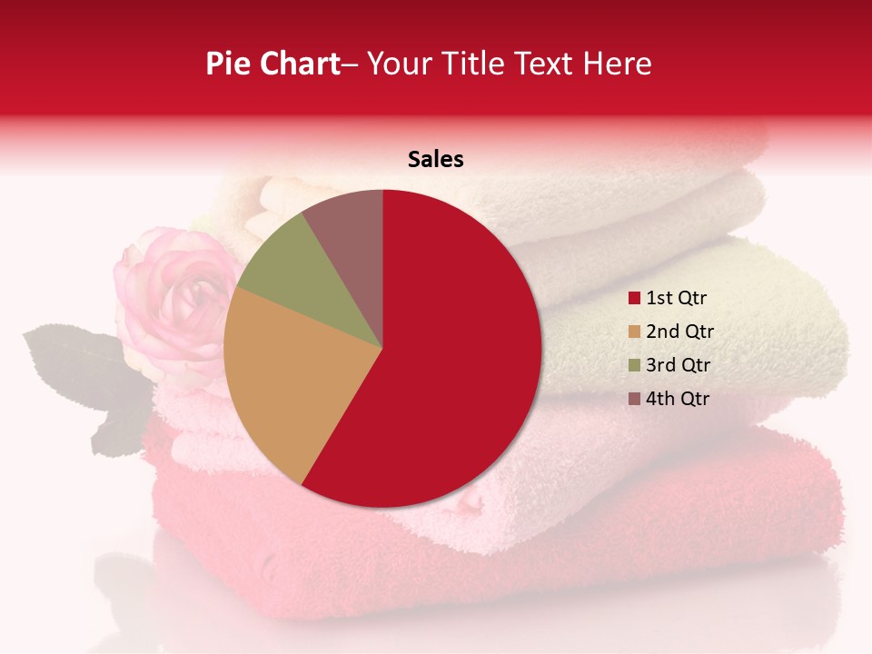 Towel Bath Care PowerPoint Template