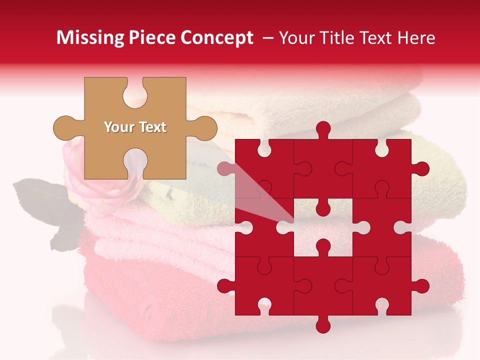 Towel Bath Care PowerPoint Template