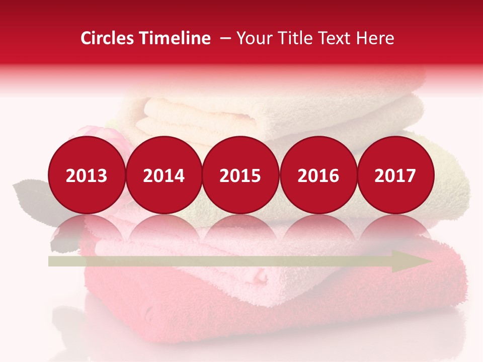 Towel Bath Care PowerPoint Template