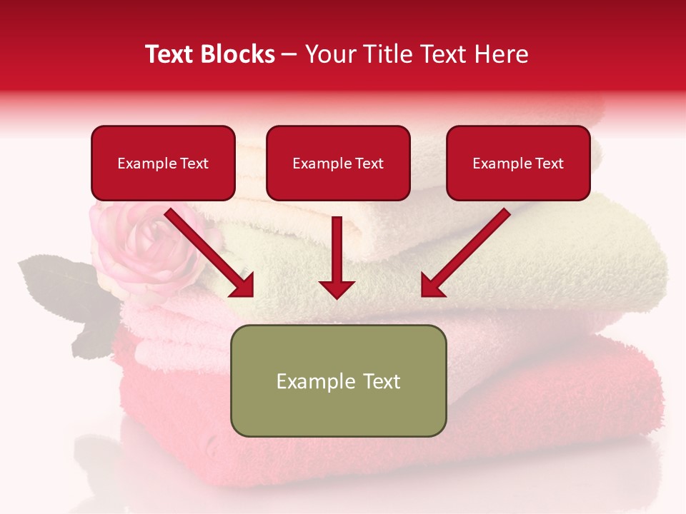 Towel Bath Care PowerPoint Template