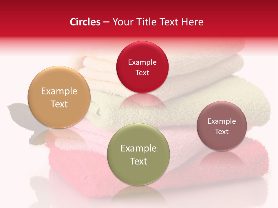 Towel Bath Care PowerPoint Template