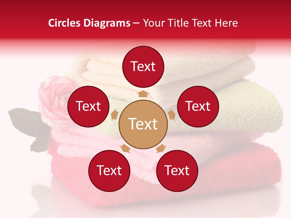 Towel Bath Care PowerPoint Template