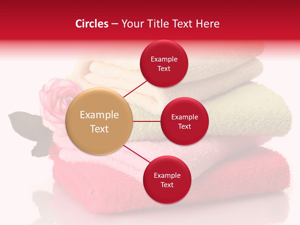 Towel Bath Care PowerPoint Template