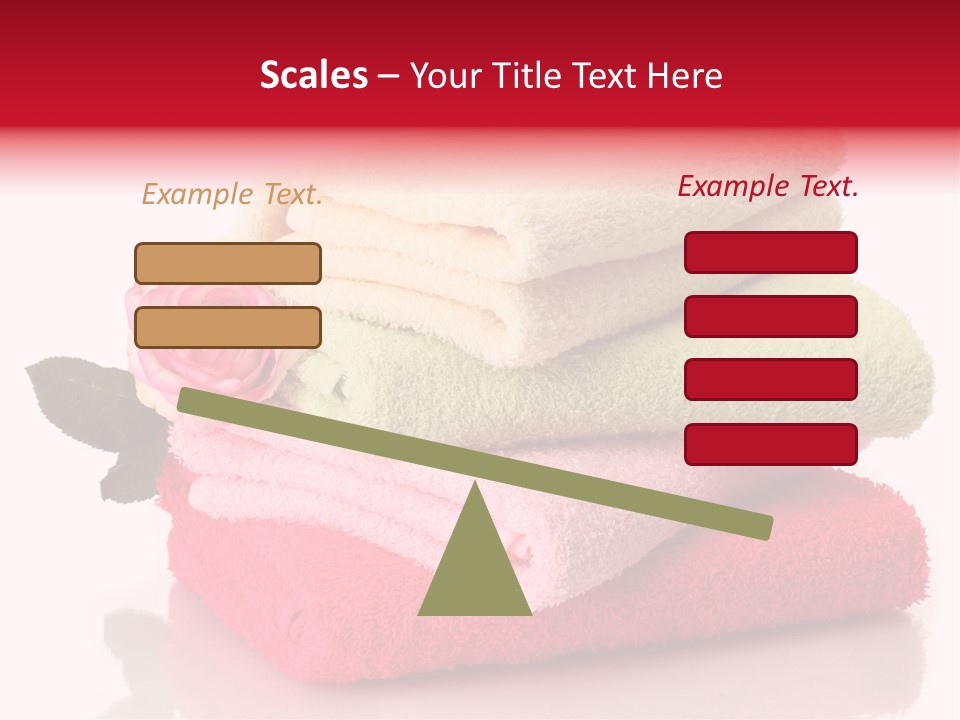 Towel Bath Care PowerPoint Template