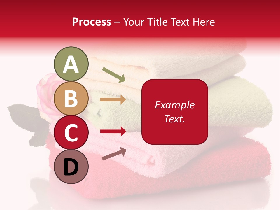 Towel Bath Care PowerPoint Template