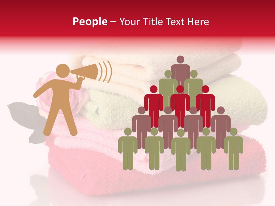 Towel Bath Care PowerPoint Template