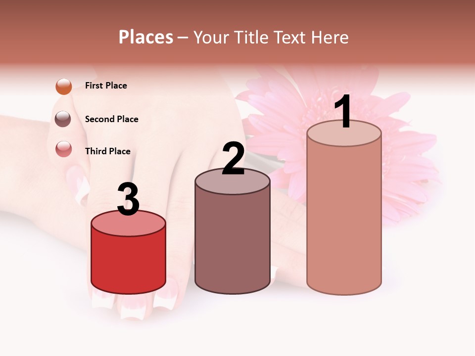 Wellness Background Camomile PowerPoint Template