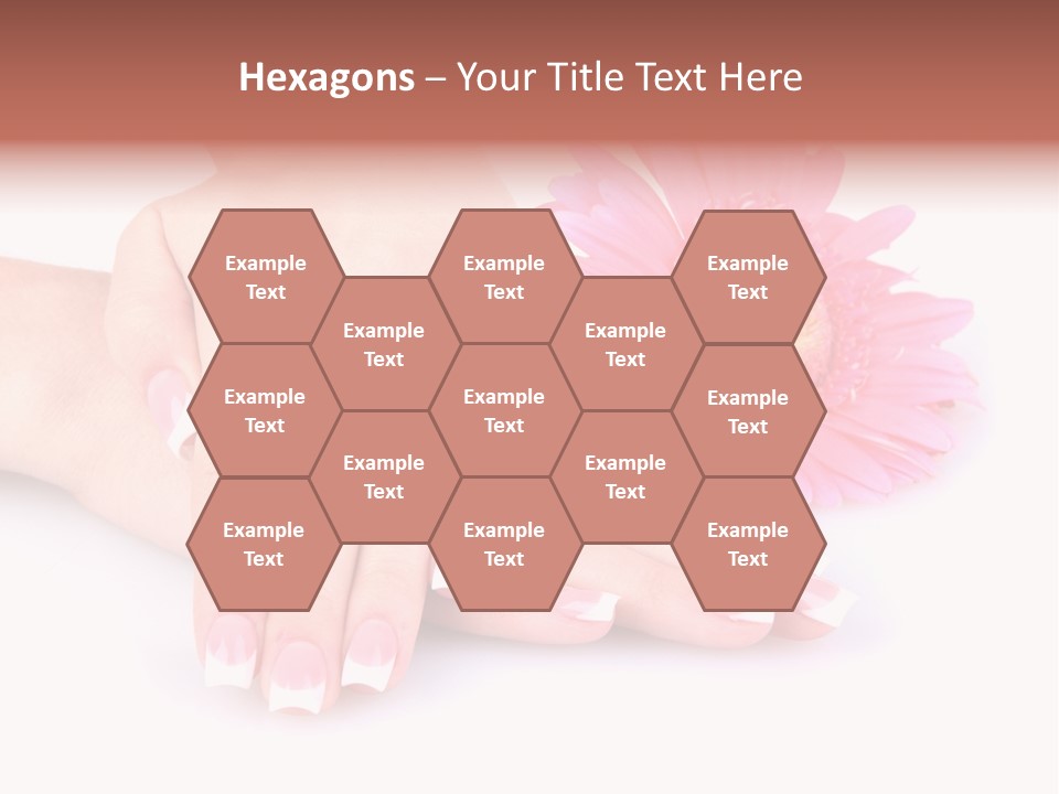 Wellness Background Camomile PowerPoint Template