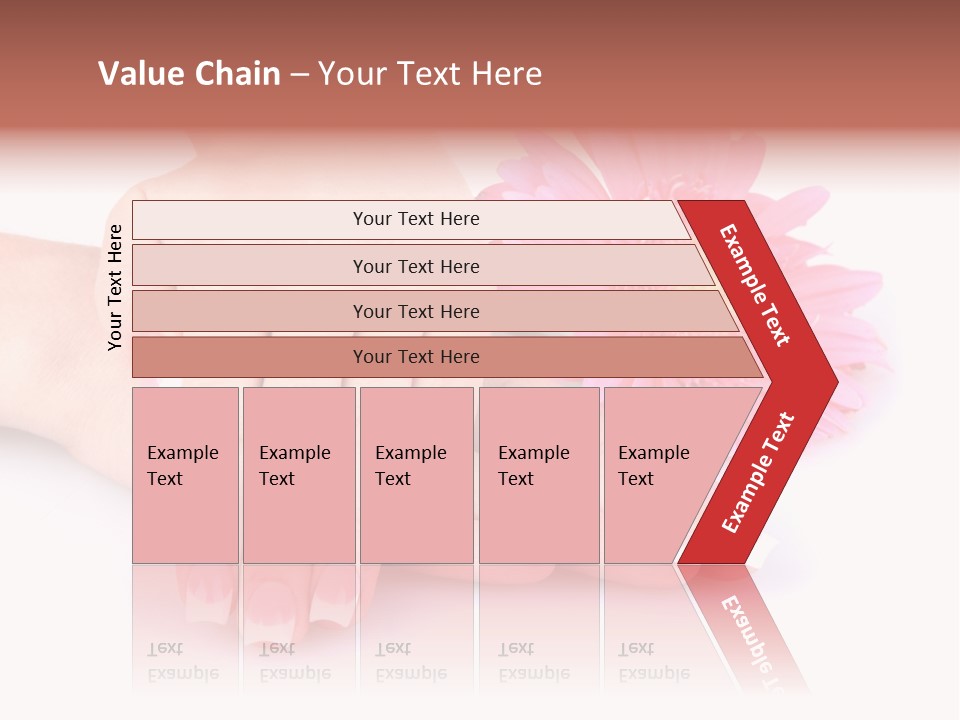Wellness Background Camomile PowerPoint Template