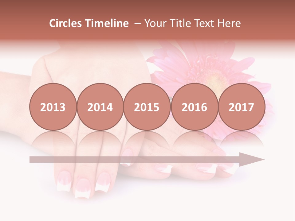 Wellness Background Camomile PowerPoint Template