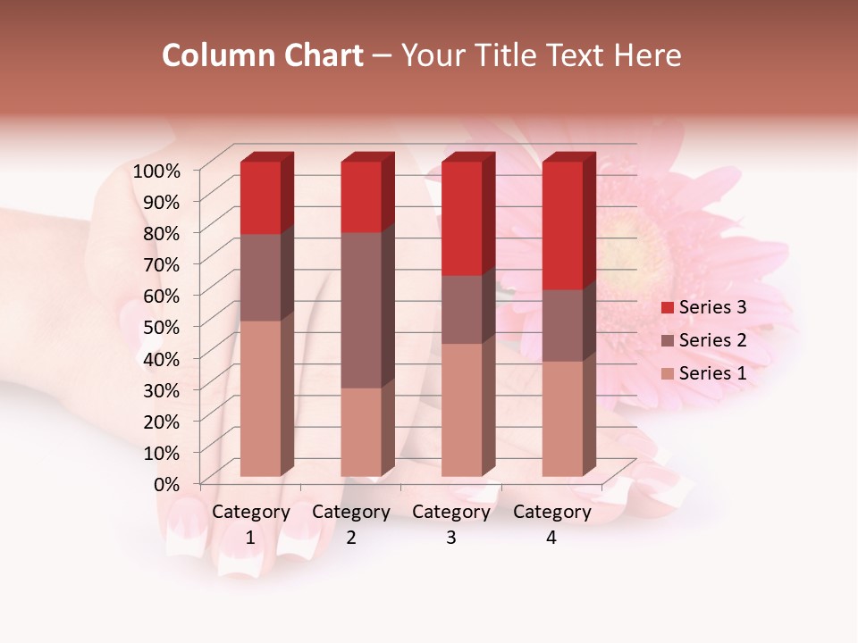 Wellness Background Camomile PowerPoint Template