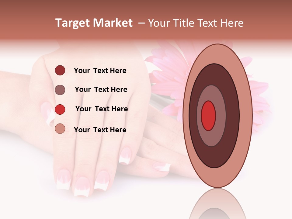 Wellness Background Camomile PowerPoint Template