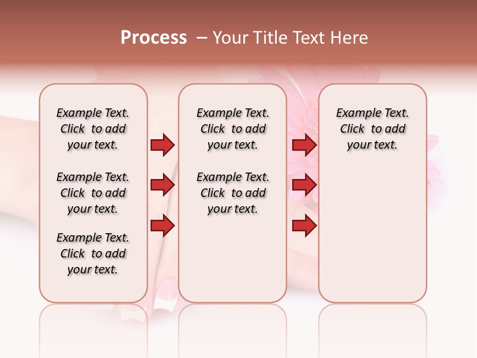 Wellness Background Camomile PowerPoint Template